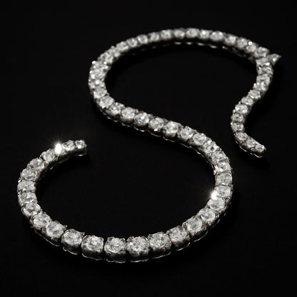 Men's Natural Earth-Mined Diamond Gold Chain 22 Inches 8.8 CARATS 4.5mm