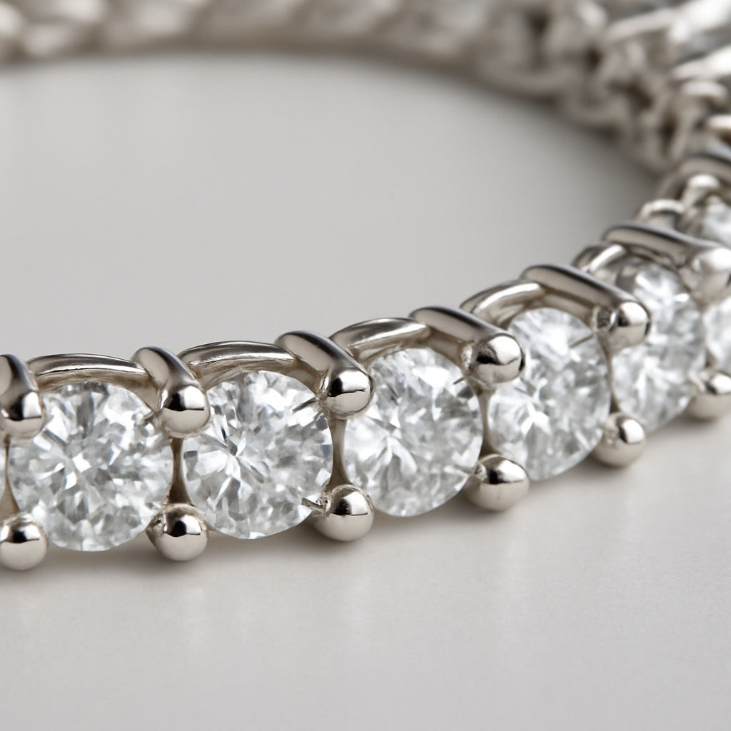 Men's Natural Earth-Mined Diamond Gold Chain 22 Inches 8.8 CARATS 4.5mm