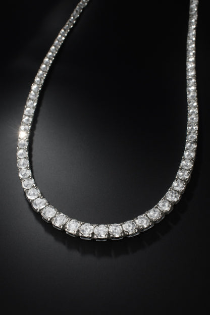 Men's Natural Earth-Mined Diamond Gold Chain 22 Inches 8.8 CARATS 4.5mm