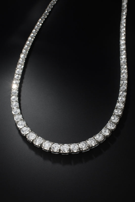 Men's Natural Earth-Mined Diamond Gold Chain 22 Inches 8.8 CARATS 4.5mm